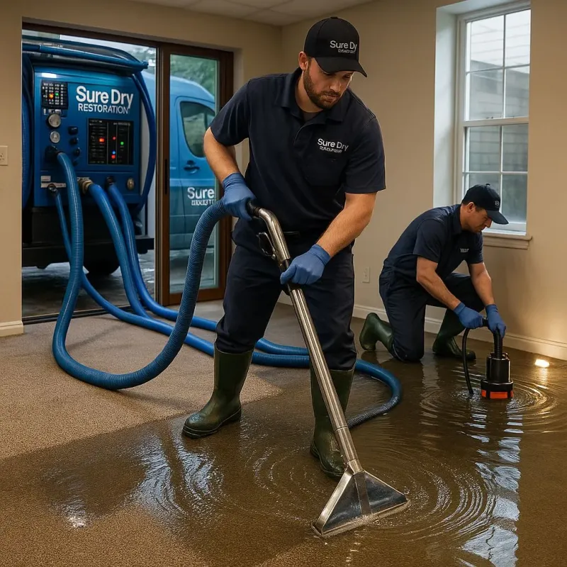 Water Extraction and Removal process in Chippewa Falls, WI
